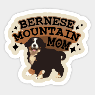 Bernese Mountain Dog Mom Puppy Lover Sticker